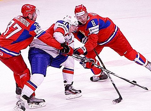 De bästa ryska hockeyspelarna